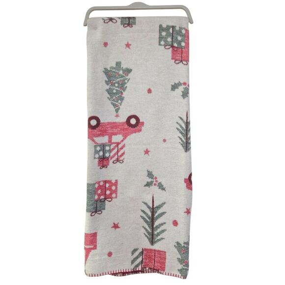 Docofil Christmas Reversible Soft Throw Blanket w/ Cotton 51x67 Made in Portugal - Picture 9 of 12